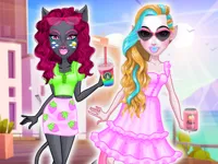 image bg Monster Girls Summer Vacation
